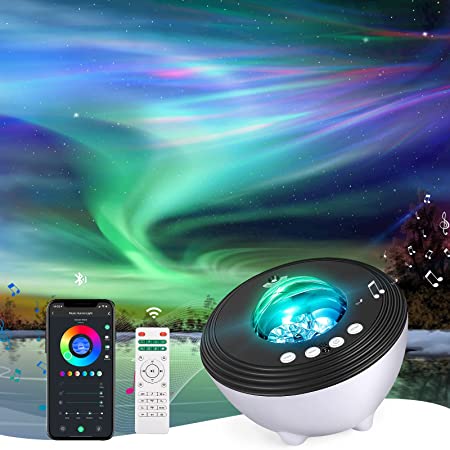 【令和進化版】Bluetooth対応&リモコン・タイマ付き ZEROTONE スタープロジェクターライト 星空ライト ベッドサイドランプ Bluetooth対応スピーカ 音楽再生 6種類投影映画フィルム プラネタリウム ロマンチック雰囲気作り スターナイトライト クリスマス/ハロウィン/パーテイー飾り/お子さん･彼女にプレゼント/誕生日ギフト 日本語説明書付き (鹿)