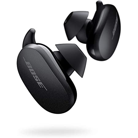 Bose QuietComfort Earbuds 完全ワイヤレスイヤホン ノイズキャンセリング マイク付 最長6時間+12時間 再生 タッチ操作 防滴 トリプルブラック ワイヤレス充電対応