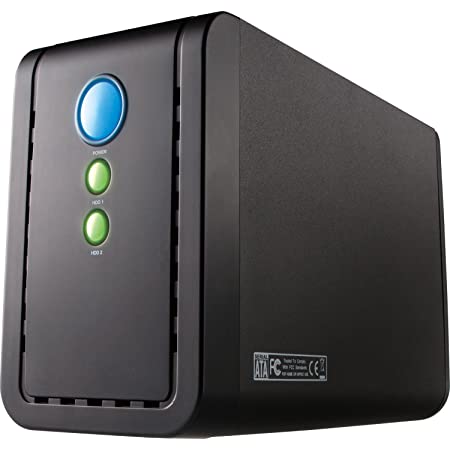 ラトックシステム USB3.2 Gen2 RAIDケース（2.5インチHDD/SSD 2台用・10Gbps対応） RS-EC22-U31RA