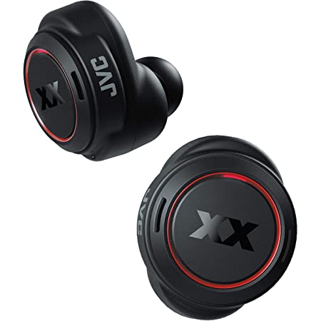 JVC HA-XC90T 完全ワイヤレスイヤホン XXシリーズ 防水・防塵・耐衝撃のタフボディ大口径ドライバーユニット 最大45時間再生 ハンズフリー通話 Bluetooth Ver5.0対応 ブラック