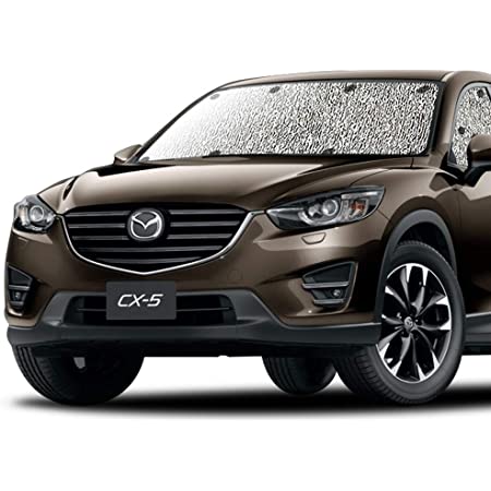 BOYOUS マツダ CX-5 KE系（2012年2月～2017年2月）改良専用 フロント サンシェード CX5 遮光 カーテン シェード 日よけ 車 ワンタッチ 窓 ガラス カバー セット 車中泊 グッズ ドレスアップパーツ カーシェード カスタム パーツ アクセサリー 内装 パーツ【一年保証】