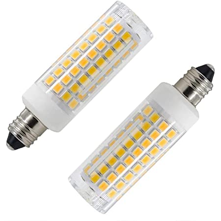 LED E11電球 口金直径11mm, 7W 110V 電球色 可調光, 730LM 75W-80Wハロゲンランプ相当…（2個入り)