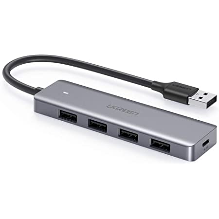 【Ewise】USB3.0 ハブ 4ポート 電源ポート付 usbハブ セルフパワー・バスパワー 5Gbps 高速データ転送 Windows/Mac/mini/iMac & Surface Pro/ノートPC/PS4 他対応 テレワーク リモート 在宅勤務 (ホワイト)