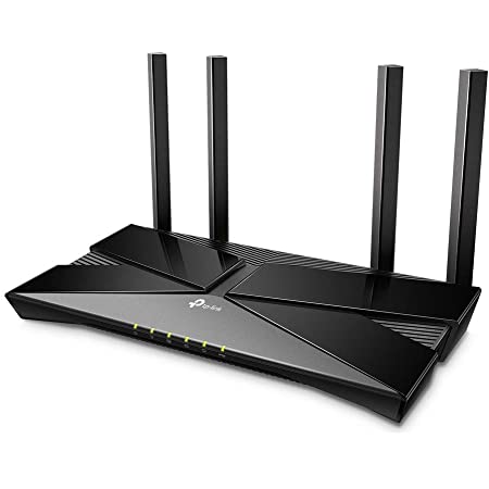 TP-Link WiFi ルーター WiFi6 PS5 対応 無線LAN 11ax AX1800 1201Mbps (5 GHz) + 574 Mbps (2.4GHz) 1.5Ghz クアッド・コアCPU搭載 OneMesh対応 メーカー保証３年 Archer AX20