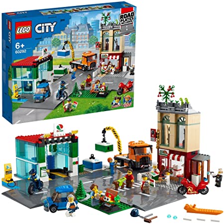 レゴ(LEGO) シティ レゴシティのタウンセンター　ロードプレート付 60292