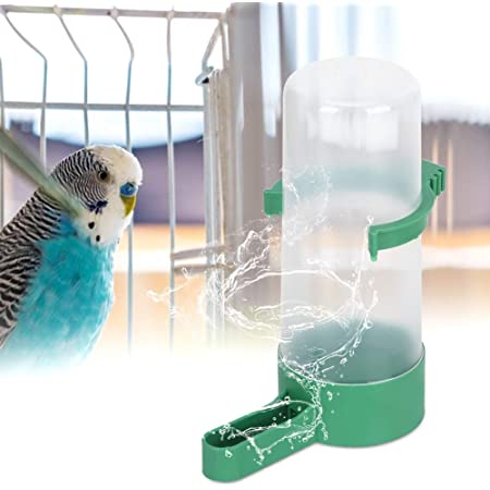 xuuyuu 鳥 給水器 鳥 自動給水器 鳥かご専用水入れ プラスチック 10枚セット