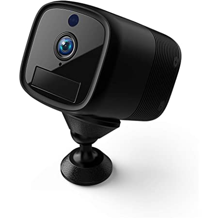 FREDI WIFI小型カメラ 4K HD超 防犯カメラ モーション検知人感センサー監視カメラ 赤外線暗視 ワイヤレス隠しカメラ 長時間録画録音 iOS/Android遠隔監視