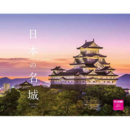 新日本カレンダー 2021年 カレンダー 卓上 万年日めくりカレンダー 城 NK8675