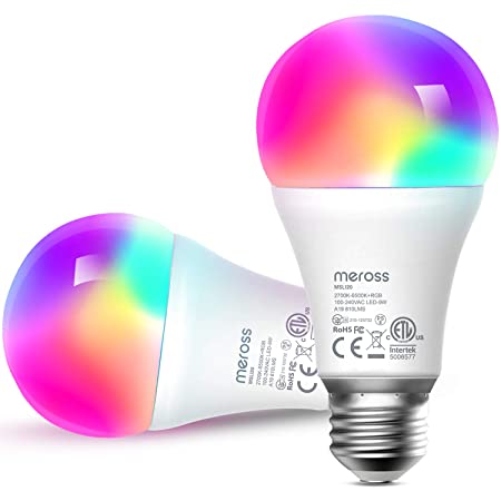 【Amazon Alexa認定 LED電球 】Bomcosy WiFiスマート電球 E26 9W AlexaとGoogle Homeで使用 調光調色 1600万色自由操作できる また3000Ｋから6500Ｋまで自由に調整 部屋の間接照明 枕元のライト ベランダ お祭り クリスマス 誕生日パーティなどの飾りに適応 4個セット