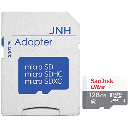 サンディスク microSDXC 128GB 超高速UHS-I U1 + JNHオリジナルSDアダプター + 保管用クリアケース [並行輸入品]