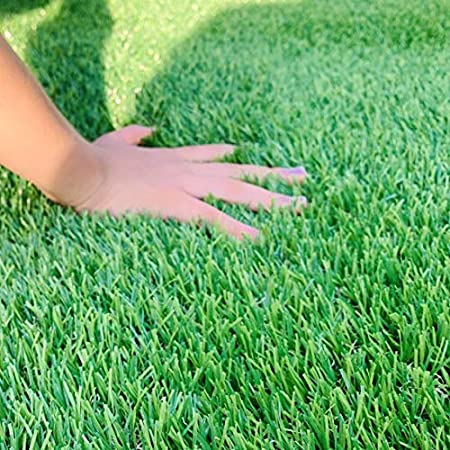 JFS 人工芝 芝高さ3cm (1m×10m) 業界最高標準の高密度 タイプで ふかふか です。排水穴付き。 押えピン24本プレゼント付き