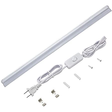 LED バーライト USBライト キッチンライト 35CM 調光対応キャビネット照明 蛍光灯 棚下ライト 高輝度 直管形 ライトバー 電球色 昼白色 昼光色 三段階 調色 チューブライト 5V 給電 3Mテープ /磁石が搭載 …