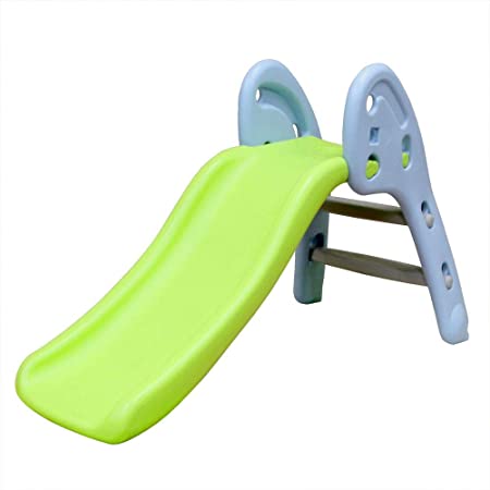 MRG すべり台 折りたたみ 屋内 室内用 耐荷重50kg 選べる6色 スライダー 幼児 滑り台 子ども 遊具 おもちゃ プレゼント ギフト (ターコイズ)