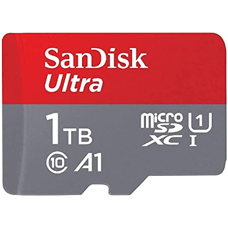 SanDisk 1TB Ultra microSDXC UHS-I Memory Card with Adapter – 120MB/s, C10, U1, Full HD, A1, Micro SD Card – SDSQUA4-1T00-GN6MA