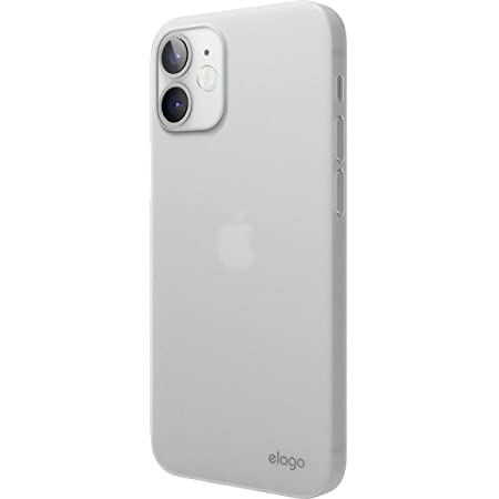 【elago】 iPhone12mini 対応 ケース シリコン 携帯ケース 薄型 スリム ソフト カバー 耐衝撃 衝撃 吸収 指紋 防止 液体シリコン シンプル スマホケース [ iPhone12 mini アイフォン12 mini アイフォン12ミニ 対応 ] SILICONE CASE ラベンダー