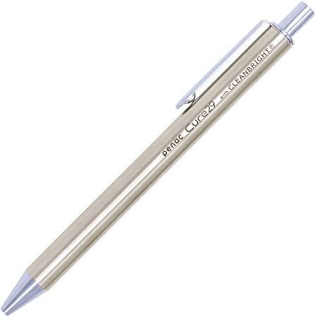 Penac 油性ボールペン Cure29 除菌性 耐変色性 銅合金軸 0.7mm 黒 BP-0307-GD