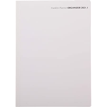 フランクリン・プランナー・オーガナイザー 1日1ページ PVC 2021年1月 B6 ブラック 65133