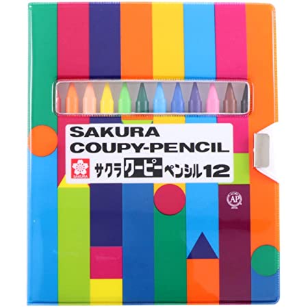 サクラクレパス 色鉛筆 クーピーマーカー2種セット 缶ケース付 ミルキー×キャンディ FYLM-JCセットA