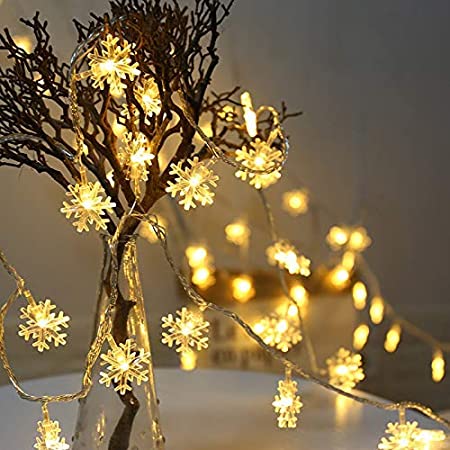 LEDストリングライトchortau ガーランド 電飾 フェアリーライト 装飾ライト クリスマスツリー ライト 防雨型 PC素材 ledに適してベッドルーム|アウトドア|結婚式|庭|誕生日|街路樹 リモコンUSB式 5M