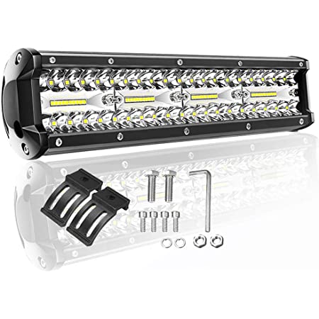 高輝度 120W LED 混合光 作業灯40連LED 広角 6000k12V 24V兼用 ホワイト 1年保証 。