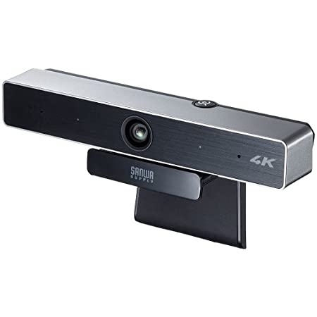 サンワダイレクト Webカメラ 広角90° ノイズ軽減マイク内蔵 自動光補正 フルHD 1080P ケーブル長3m Zoom/Skype対応 レンズカバー付 400-CAM083