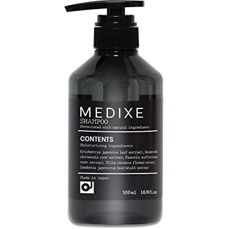 MEDIXE シャンプー スカルプ ノンシリコン アミノ酸 頭皮 に優しい パンテノール配合 メンズ (医薬部外品) 大容量 500ml