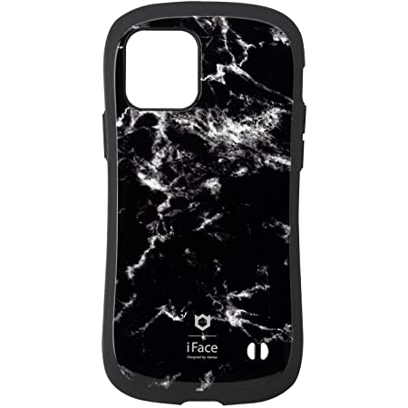 iFace First Class Marble iPhone 12/12 Pro ケース [ブラック]