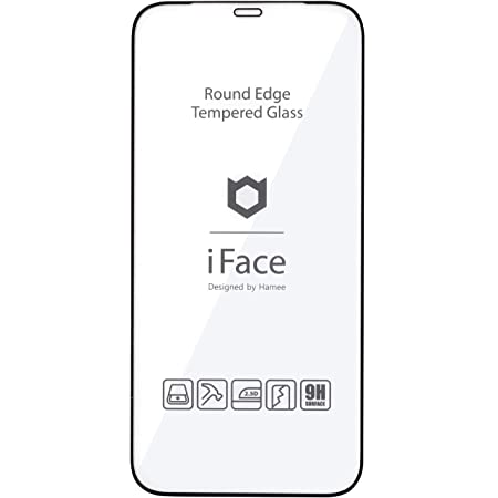 iFace Reflection iPhone 12/12 Pro ケース クリア 強化ガラス [レッド]