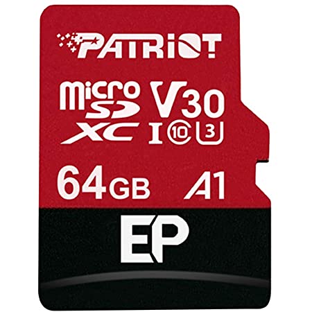 Patriot Memory MicroSD メモリカード 64GB Class10 UHS-I対応 PSF64GMDC10