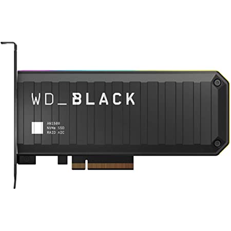 Western Digital ウエスタンデジタル AN1500 1TB PCIe Gen3 x 8 （読取り最大 6,500MB/秒） WD Black SSDアドインカード WDS100T1X0L-EC 【国内正規代理店品】