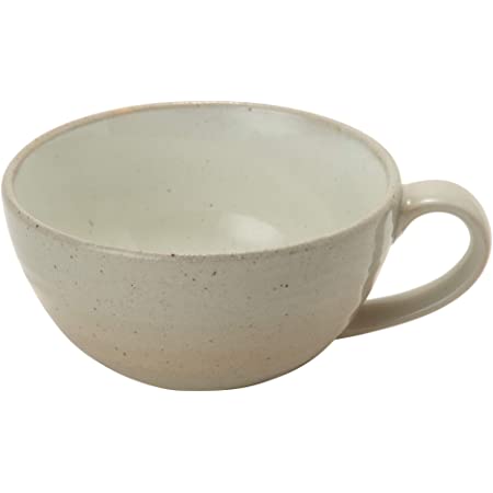 みのる陶器 美濃焼 MEBOLE(メボレ) スープカップ グレー