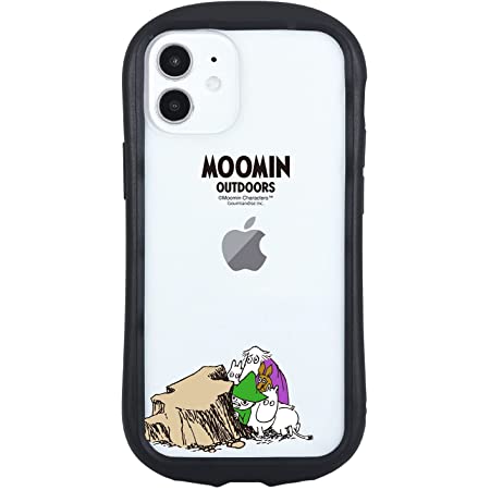 iFace First Class ムーミン iPhone 12 mini ケース [BLOOM/ライトグレー]