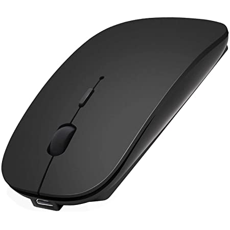 【SAMDVM】【Bluetooth & 2.4GHz】ワイヤレスマウス Bluetoothマウス 無線マウス コンパクト 充電式 薄型 トリプルモードのマウスBluetooth 5.0 2.4GHz 800/1200/1600DPI 3DPIモード高精度Mac/Windows/Surface/Microsoft Proに対応