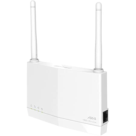 バッファロー WiFi ルーター 無線LAN 最新規格 Wi-Fi6 11ax / 11ac AX3200 2401+800Mbps 日本メーカー 【iPhone13/12/11/iPhone SE(第二世代) PS5 メーカー動作確認済み】 WSR-3200AX4S/NBK