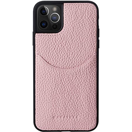 [HANATORA] iPhone12 Pro Max ケース 本革 サフィアーノ・レザー スマホケース 落下防止 耐衝撃 スタンド機能 ハンディベルト ハンドメイド ストラップホール ストラップリング ギフトにも最適品 Handy 桃色 桜 サクラ ベビーピンク ピンク XGH-12ProMax-Pink