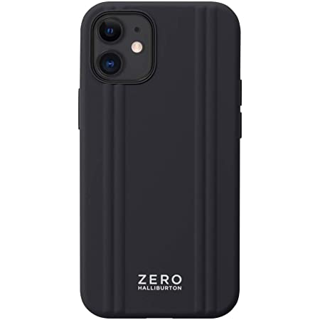 【iPhone12/12 Pro ケース】ZERO HALLIBURTON Hybrid Shockproof Case(Black)