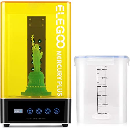 ELEGOO Mars 2 光造形式 3Dプリンター 2KモノクロLCD UV printer 本体サイズ20×20×41cm 一年品質保証 無償技術サポート【新発売・正規代理店】