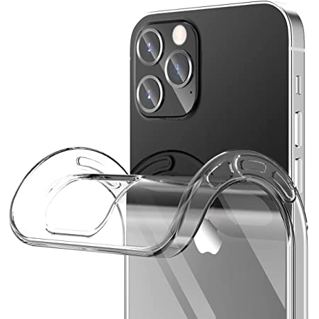ORANGA iPhone12 Pro Max 用ケース クリア 6.7インチ 薄型 TPU ソフトケース 耐衝撃 米軍MIL規格 SGS認証 ワイヤレス充電 レンズ保護 黄変防止 指紋防止 アイフォン12Pro Max カバー
