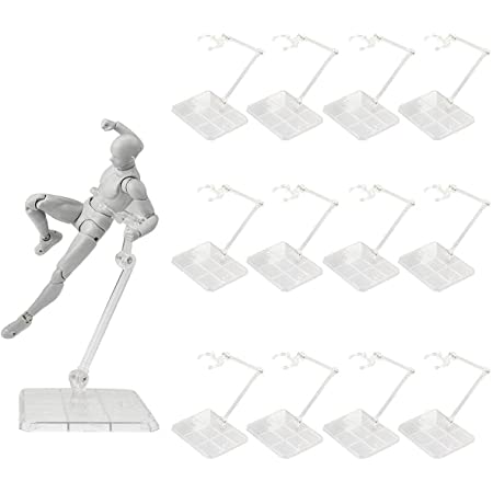 HIRAISM ドールスタンド 人形 フィギュア ディスプレイ 展示 コレクション 12個セット