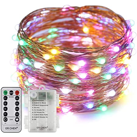これひとつで12色に変化 – 多色 発光 LED イルミネーションライト 20m 200球 極細ストレート USB給電式 ~全12色マルチカラー発色タイプ~ 「 COLORFURA 」