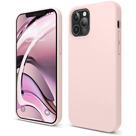 [MOLAN CANO] iPhone 12 / iPhone 12 Pro ケース 6.1インチ iPhone 12 / 12 Pro TPU ケース ソフト TPU 材質 スリム ソフト iPhone 12 軽量 カバー 衝撃吸収 ワイヤレス充電 全面保護 マットな質感のソフトフィリング(SF) スマートフォンケース [SF Jelly] (iPhone 12 / iPhone 12 PRO, ピンク)