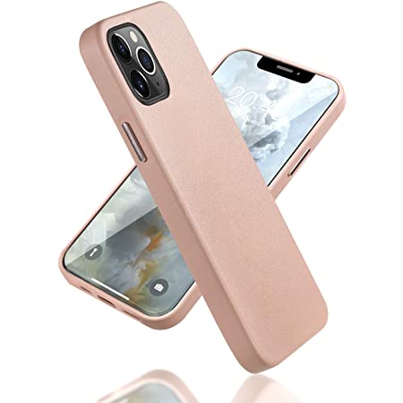 [MOLAN CANO] iPhone 12 / iPhone 12 Pro ケース 6.1インチ iPhone 12 / 12 Pro TPU ケース ソフト TPU 材質 スリム ソフト iPhone 12 軽量 カバー 衝撃吸収 ワイヤレス充電 全面保護 マットな質感のソフトフィリング(SF) スマートフォンケース [SF Jelly] (iPhone 12 / iPhone 12 PRO, ピンク)