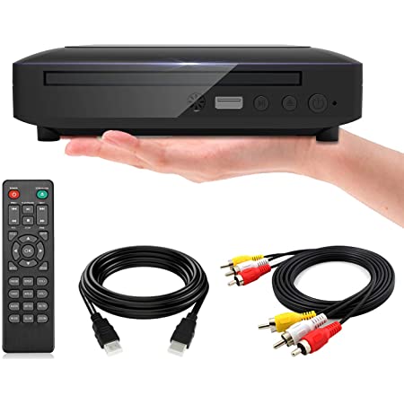 DVDプレーヤー 1080Pサポート ARAFUNA リージョンフリー 再生用 dvd プレーヤー DVD/CD/SVCD/VCD/MP3ディスクプレーヤー CPRM対応 HDMI出力 dvdプレーヤー 録画 番組 テレビ 地上デジタル放送 テレビ/プロジェクター接続可能　AVケーブル HDMIケーブル リモコン付き 日本語取扱書付き