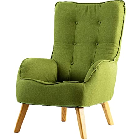 アイリスプラザ ソファ 座椅子 1人掛け フロアソファ ソファー おしゃれ 椅子 一人掛けソファ グリーン HGSF-930 66×75×93cm