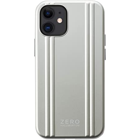 【iPhone12 mini ケース】ZERO HALLIBURTON Hybrid Shockproof Flip Case (Blue)
