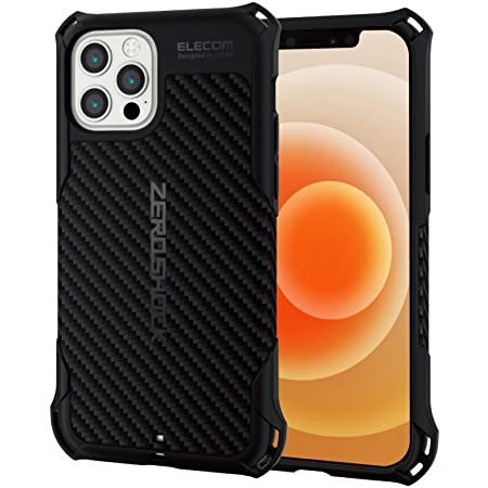 Spigen iPhone 12 ケース iPhone 12 Pro ケース 6.1インチ 対応 [Newモデル] ニトロフォース 米軍MIL規格取得 耐衝撃 カメラ保護 Qi充電 ワイヤレス充電 アイフォン12 ケース アイフォン12プロケース ACS02637 (マット・ブラック)