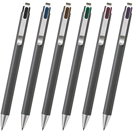 サクラクレパス ゲルインキボールペン ボールサインiD 6色セット 0.5mm GBR205-6
