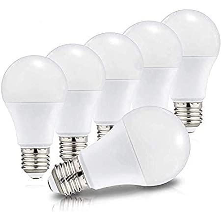 LED電球 E26口金 100W形相当 12W 1400LM 昼光色6000K 光タイプ 省エネ 高輝度 6個入 調光器非対応 (昼光色-6000K)