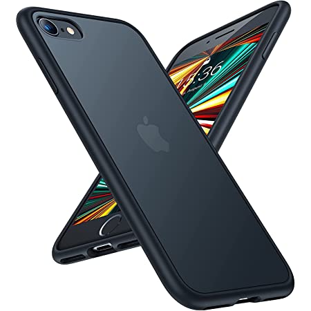 salisty iPhone SE 2020 第2世代/8/7 ケース 耐衝撃 マットカラー [グレー]