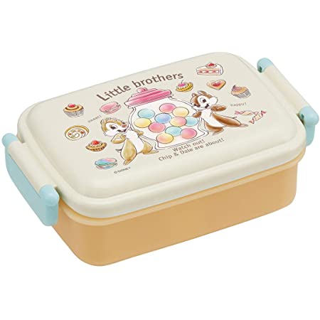 スケーター 子供用 Ag+ 抗菌 ふわっと盛れる弁当箱 450ml ディズニー チップ&デール 日本製 RBF3ANAG-A